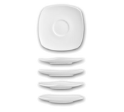 International Tableware IS-2 6-1/4" x 6-1/4" Saucer | Case of 36