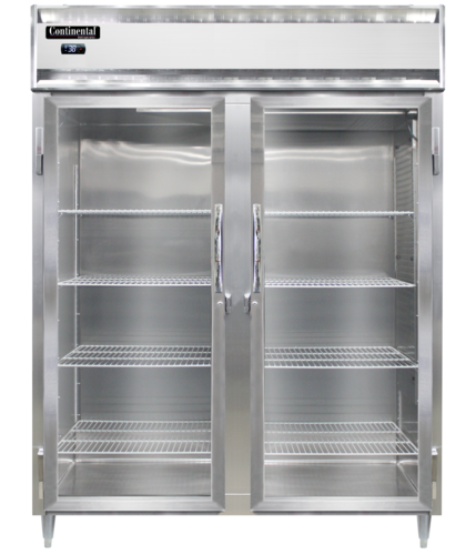 Continental Refrigerator DL2WE-SA-PT-GD-SD Heated Cabinet, Pass-Thru