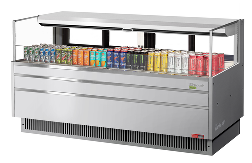 Turbo Air TOM-72L-UFD-W(B)-1S-N Open Air Merchandiser