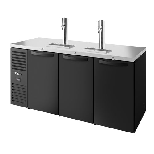 True Mfg. TDR84-RISZ1-L-B-SSS-1 Keg Cooler
