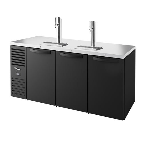 True Mfg. TDR72-RISZ1-L-B-SSS-1 Keg Cooler