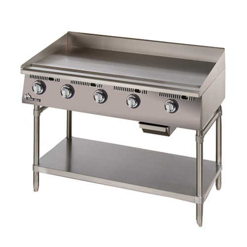 Star Ultra-Max 872TA 72" Thermostatic Countertop Gas Griddle w/ 1" Steel Plate | 180,000 BTU