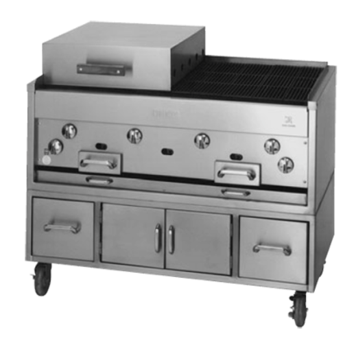 Jade Range (Middleby) KC-48-RAD Charbroiler, Gas, Countertop