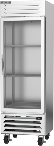 Beverage Air RB19HC-1G 27" 1 Glass Door Reach In Refrigerator | 19.08 Cu. Ft.