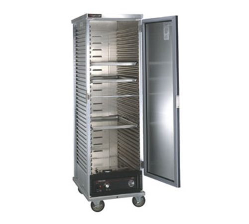 Cres Cor 1301836D Non-Insulated Aluminum Mobile Hot Cabinet | 34 Pan Capacity