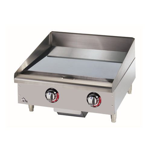 Star Star-Max 524CHSF 24" Snap-Action Thermostatic Electric Griddle w/ 1" Chrome Plate