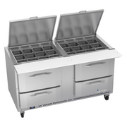 Victory VSPD60HC-24B-4 Mega Top Sandwich / Salad Prep Table