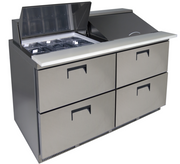 U-Line Corporation (Middleby) UCMT160-SS91A Refrigerated Counter, Mega Top Sandwich / Salad Unit