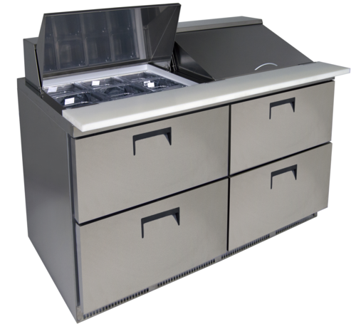 U-Line Corporation (Middleby) UCMT160-SS91A Refrigerated Counter, Mega Top Sandwich / Salad Unit