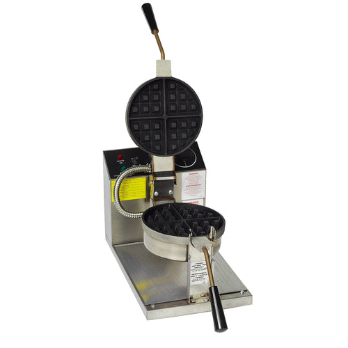 Gold Medal 5021T 7-1/4" Round Belgian Waffle Baker