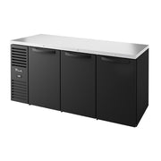 True Mfg. TBR92-RISZ1-L-B-SSSS-1 Back Bar Cooler