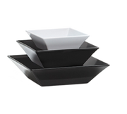 G.E.T. Siciliano ML-279-SI 23 oz Square Melamine Serving Bowl