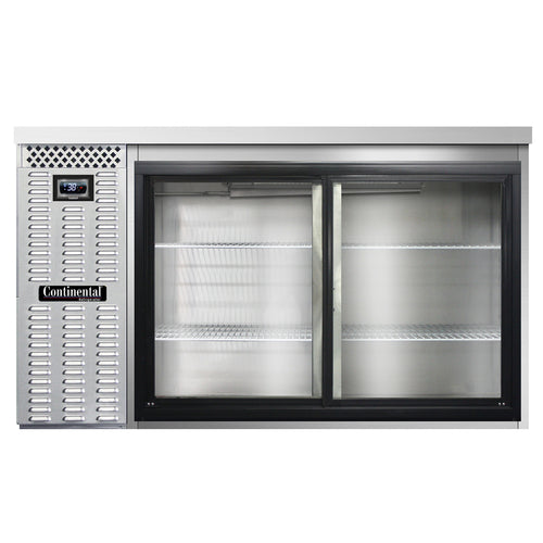 Continental Refrigerator BB59NSGD Back Bar Cabinet, Refrigerated