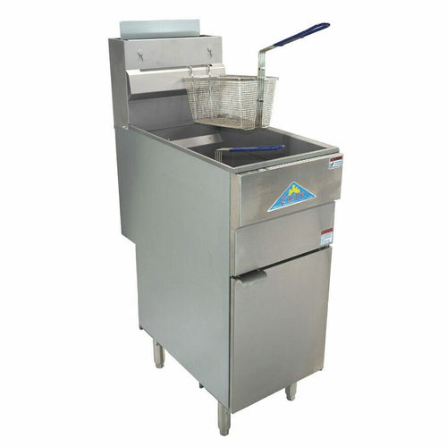 Comstock-Castle GF120-N 50 lb. Full Pot Gas Fryer | 120,000 BTU