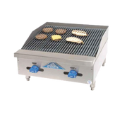 Comstock-Castle 3224RB 24" Countertop Gas Radiant Charbroiler | 60,000 BTU