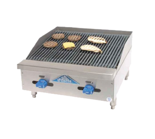 Comstock-Castle 3224RB 24" Countertop Gas Radiant Charbroiler | 60,000 BTU