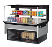 Turbo Air TOM-48L-UFD-W(B)-2SI-N Refrigerated Display Case