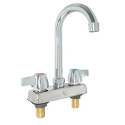 BK Resources BKD-3G-G 4" Center Deck Mount Faucet w/Gooseneck Spout