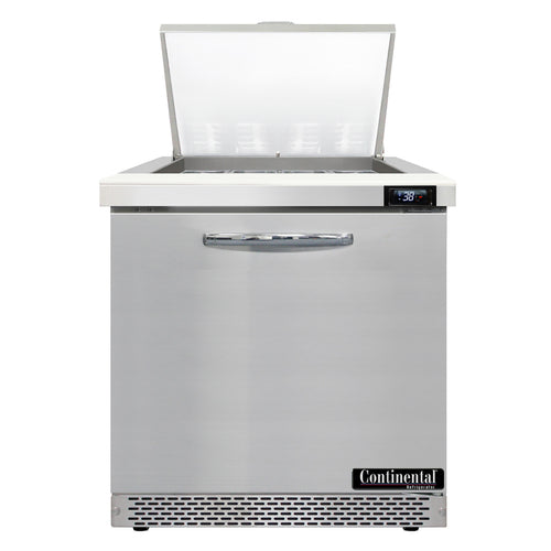 Continental Refrigerator D32N12M-FB Refrigerated Counter, Mega Top Sandwich / Salad Unit