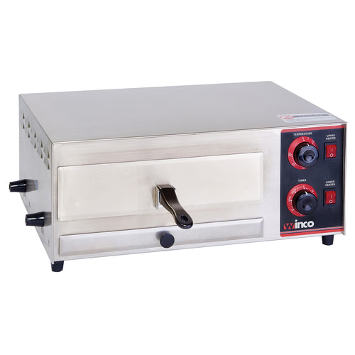Winco EPO-1 12" 1-Pie Electric Countertop Pizza Oven