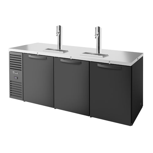 True Mfg. TDR84-PTSZ1-L-B-SSS-SSS-1 Keg Cooler
