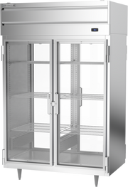Beverage Air PH2-1BG-PT 4 Glass Door Pass Thru Heated Cabinet | 46.5 Cu. Ft.