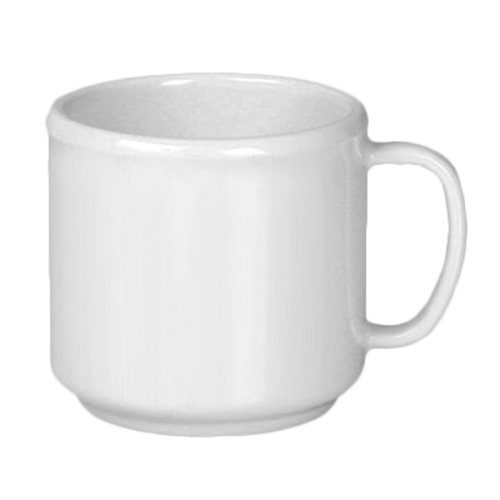 Thunder Group CR9035W White 10 oz. Mug | Case of 12
