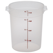 Cambro RFS4PP190 4 qt. Round Storage Container