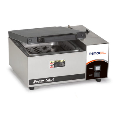 Nemco Super Shot 6600 Single Pan Countertop Steamer | 120 Volt