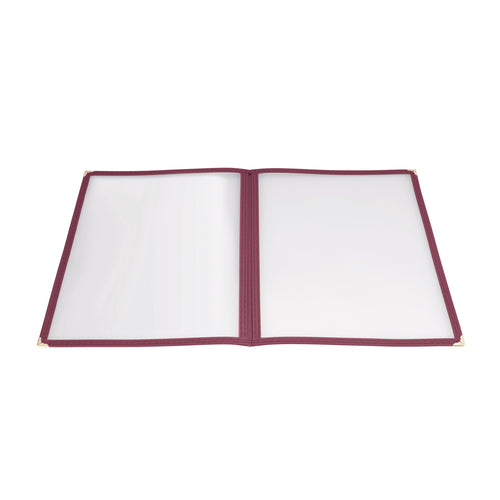 Winco PMCD-9U Menu Cover | Red