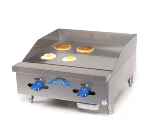 Comstock-Castle FHP24-24 24" Manual Countertop Gas Griddle | 40,000 BTU