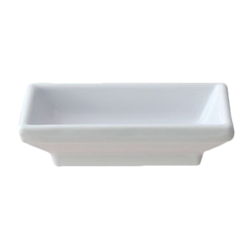 Thunder Group 19001WT 3 3/4" X 2 1/2" Sauce Dish 2 oz. | Case of 12
