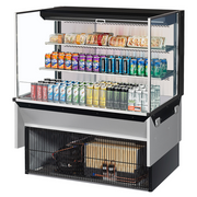 Turbo Air TOM-48L-UF-W(B)-3SI-N Refrigerated Display Case
