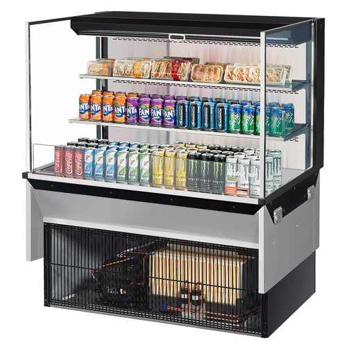 Turbo Air TOM-48L-UF-W(B)-3SI-N Refrigerated Display Case
