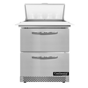 Continental Refrigerator D27N8C-FB-D Refrigerated Counter, Sandwich / Salad Unit