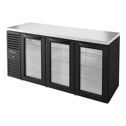 True Mfg. TBR72-RISZ1-L-B-GGG-1 Back Bar Cooler