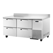 True Mfg. TWT-67D-4-HC~SPEC3 Worktop Refrigerator