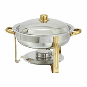 Winco 203 Malibu 4 Qt. Round Chafer