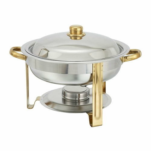 Winco 203 Malibu 4 Qt. Round Chafer