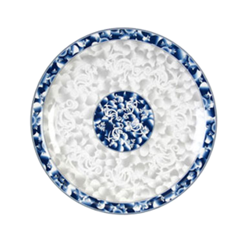 Thunder Group 1006DL Blue Dragon 6" Plate | Case of 12