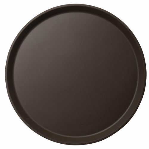 Cambro 1950CT Camtread 19-7/16" Non-Skid Fiberglass Round Serving Tray
