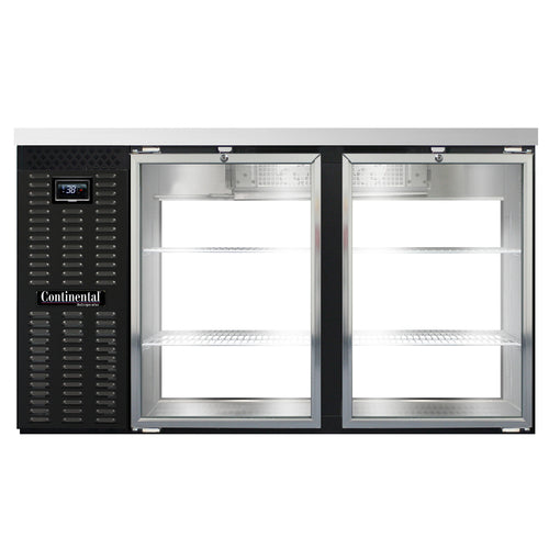 Continental Refrigerator BB59NGDPT Back Bar Cabinet, Refrigerated, Pass-Thru