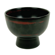 Thunder Group 45-1 5 1/2" X 4 1/8" Wood Bowl 16 1/2 oz. | Case of 12
