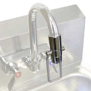 Advance Tabco K-400 Stainless Steel Hands-Free Wand Attachment