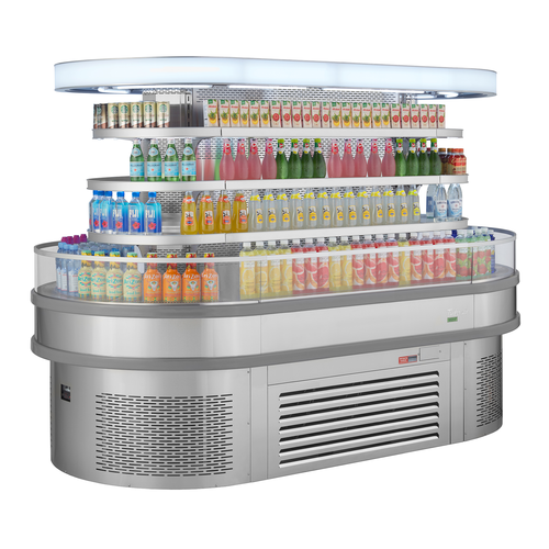 Turbo Air TIOM-48RSRB-N Refrigerated Self-Serve Display Case
