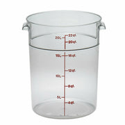 Cambro RFSCW22135 Camwear 22 qt. Round Storage Container