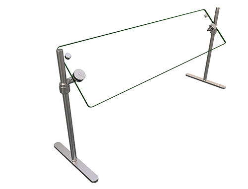 Hatco ORBIT720-48 Sneeze Guard, Portable