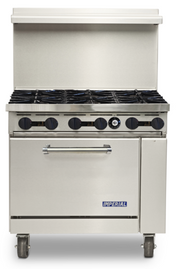 Imperial (Middleby) ER-4 Range, 24" Restaurant, Gas