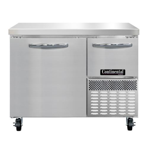 Continental Refrigerator FA43SN Freezer Counter, Work Top