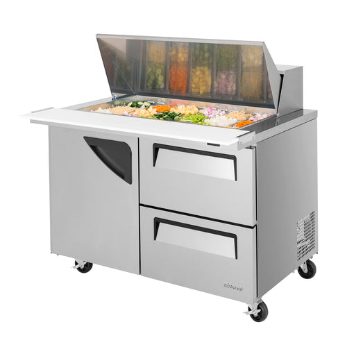 Turbo Air TST-48SD-18-D2-N Mega Top Sandwich / Salad Prep Table